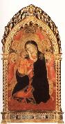 GADDI, Agnolo Madonna of Humility with Six Angels France oil painting artist